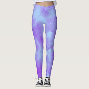 Morning Dew Cloud Effect  Leggings