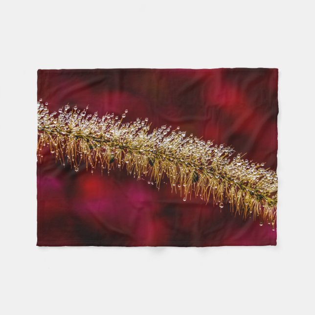 Morning Dew Fleece Blanket (Front (Horizontal))