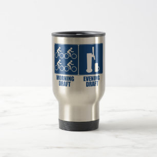 Morning Draft, Evening Draft Travel Mug