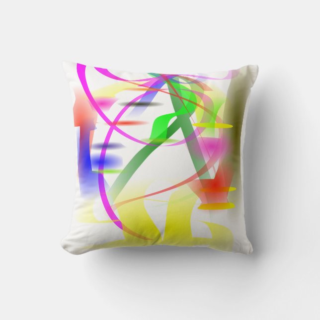 Morning Dream Throw Pillow (Front)