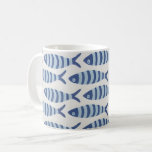Morning Fishing Coffee Mug<br><div class="desc">A school of blue fish to wake you up in the morning!</div>