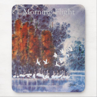 morning flight mouse pad