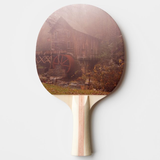 Morning Fog Ping Pong Paddle (Front)
