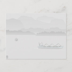 Morning Fog Postcard