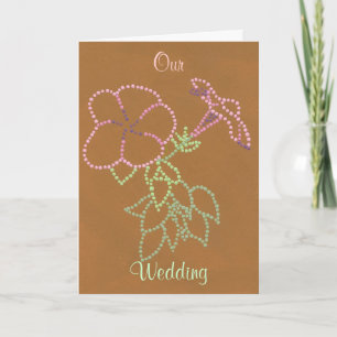 Morning Glories Custom Wedding Invitations Flowers