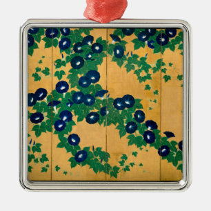 Morning Glories Early 19th Century Metal Ornament