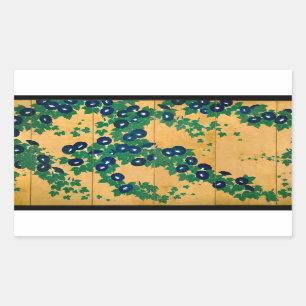 Morning Glories   Early 19th Century Sticker