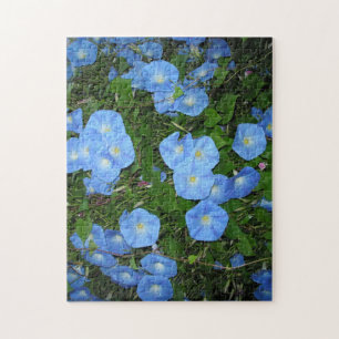 "Morning Glories" Jigsaw Puzzle