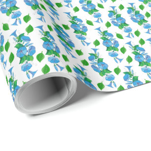 Morning Glories Wrapping Paper