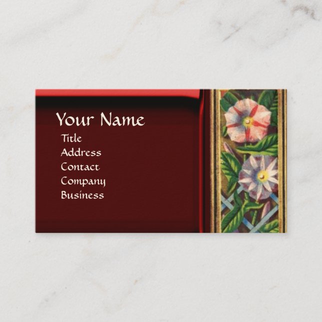 MORNING GLORY BUSINESS CARD (Front)