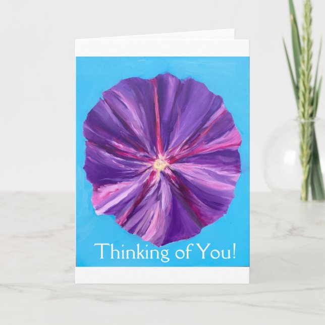 Morning Glory Card (Front)