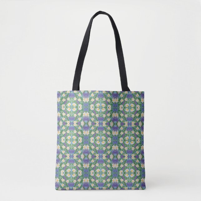 Morning Glory Extravaganza Tote Bag (Front)