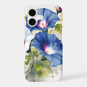 Morning Glory - Fleurs aquarelle