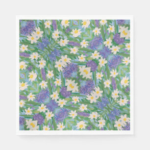 Morning Glory Floral Paper Napkins