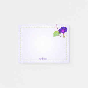 Morning Glory Floral Photography Nature Post-it Notes