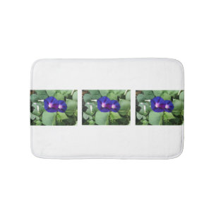 Morning Glory Flower Bath Mat