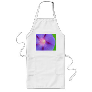 Morning Glory Flower  Long Apron