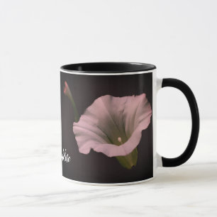 Morning Glory Flower Personalized Mug