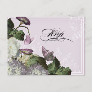Morning Glory Hydrangea - Carte postale Mariage RS