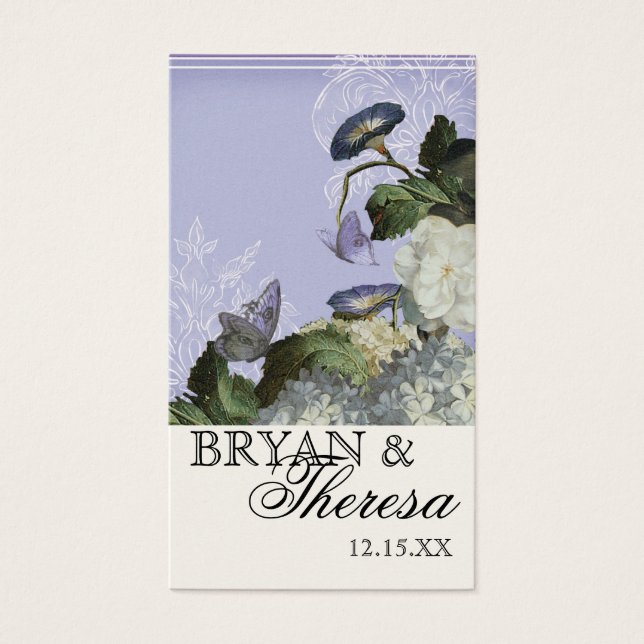 Morning Glory Hydrangea - Favoriser les étiquettes (Devant)