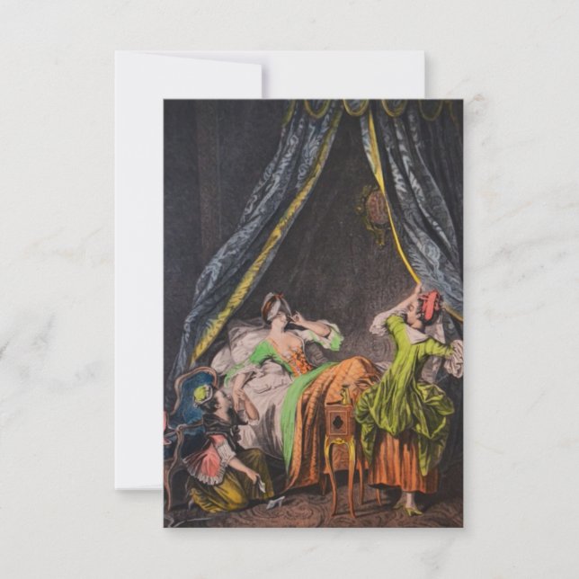Morning Glory ~  Invitations / RSVP (Front)
