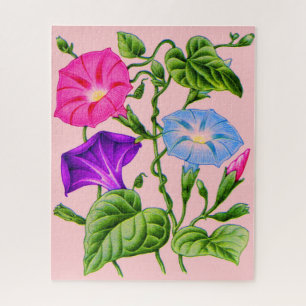 morning glory jigsaw puzzle