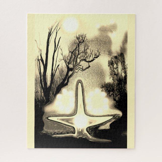 Morning glory jigsaw puzzle (Vertical)