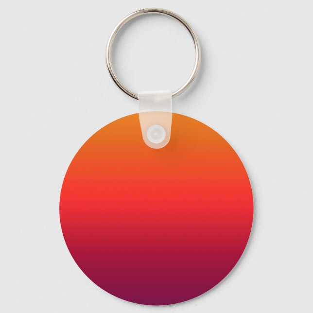 Morning Glory Ombre Gradient Keychain (Front)