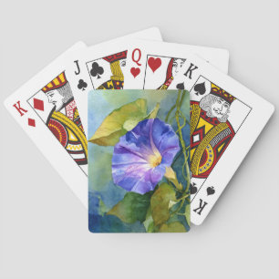 Morning Glory Playing Cards