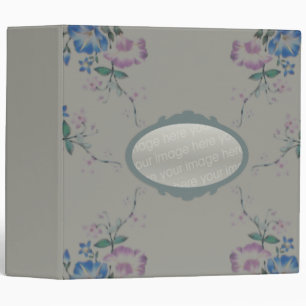 Morning Glory Vintage Floral Photo Album Binder