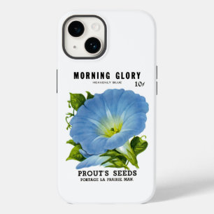 Morning Glory Vintage Seed Packet Case-Mate iPhone 14 Case