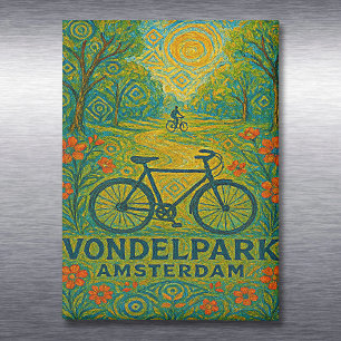Morning Glow in Vondelpark Magnet