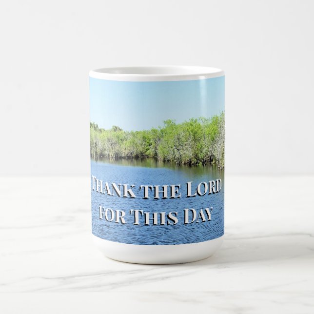 Morning Gratitude Reminder Coffee Mug (Center)