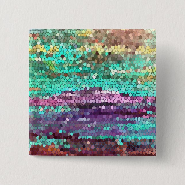 Morning Has Broken 2 Inch Square Button (Front)