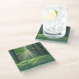 "Morning Has Broken" Glass Coaster