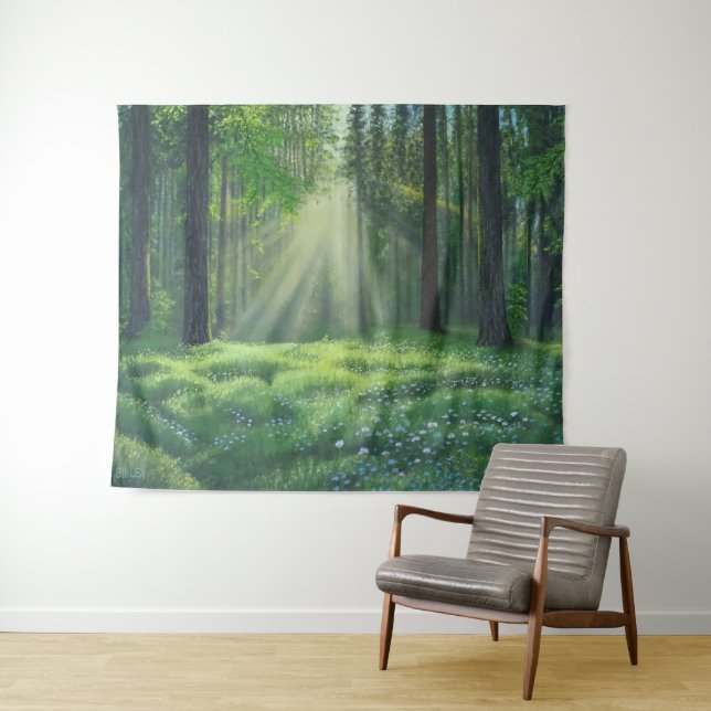"Morning Has Broken" Large Tapestry (In Situ (Horizontal))