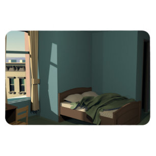 Morning in a city magnet