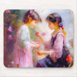 Morning in a Garden  Mouse Pad