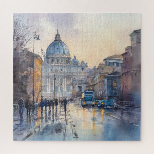 Morning in Rome Jigsaw Puzzle