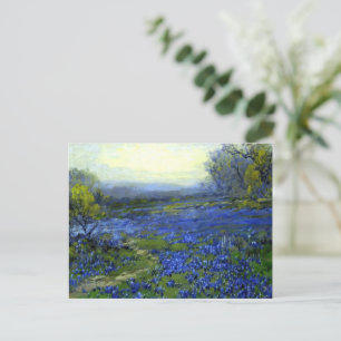 Morning in the Bluebonnets Postcard