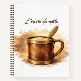 Morning Ink Cup Notebook