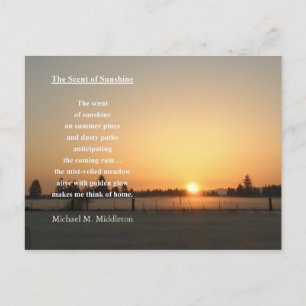 Morning Inspiration Postcard