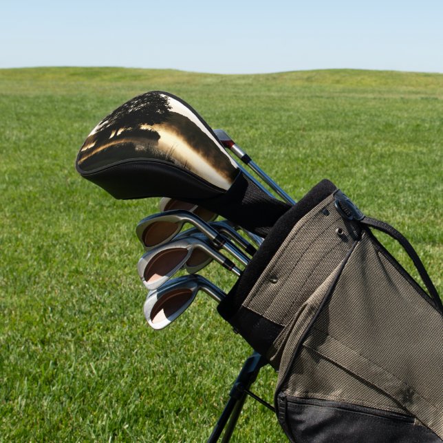 Morning Lake Scene dccnm Golf Head Cover (In Situ)