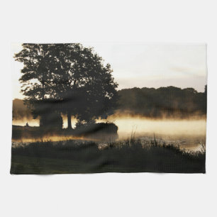 Morning Lake Scene ktm Kitchen Towel