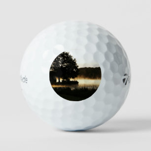 Morning Lake Scene tmtp5 gbcna Golf Balls