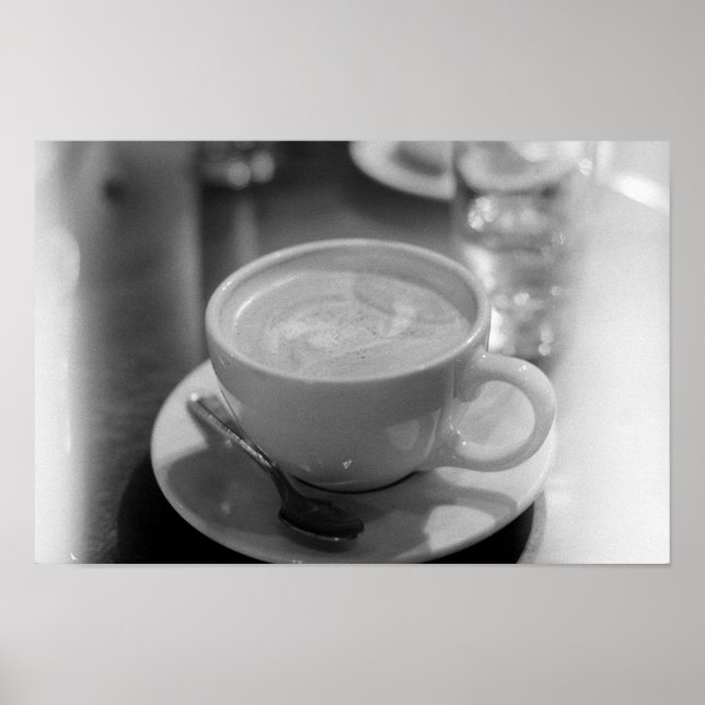 Morning Latte Poster (Front)