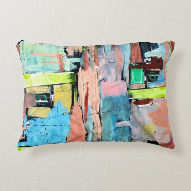 Morning light accent pillow (Front)