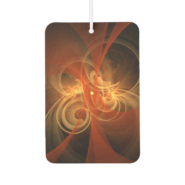 Morning Magic Abstract Art Air Freshener (Front)