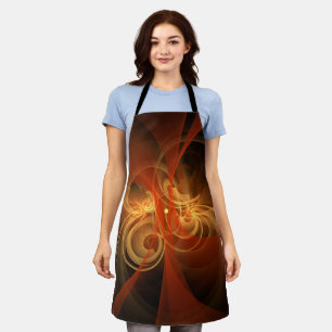 Morning Magic Abstract Art Apron