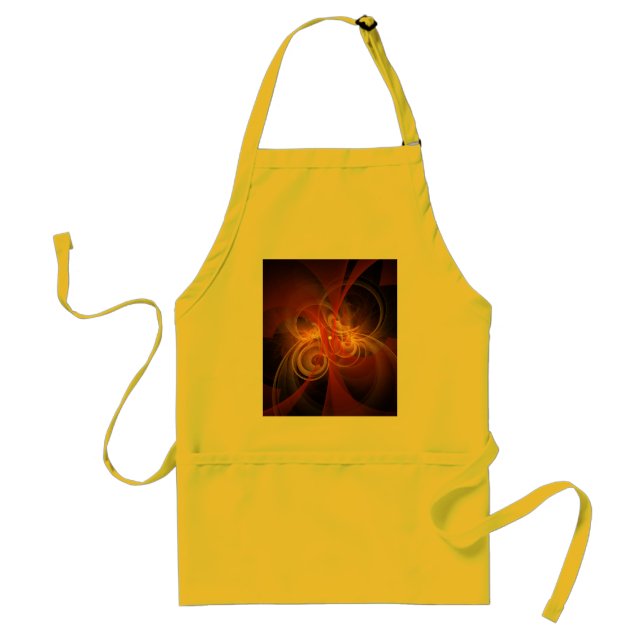 Morning Magic Abstract Art Apron (Front)
